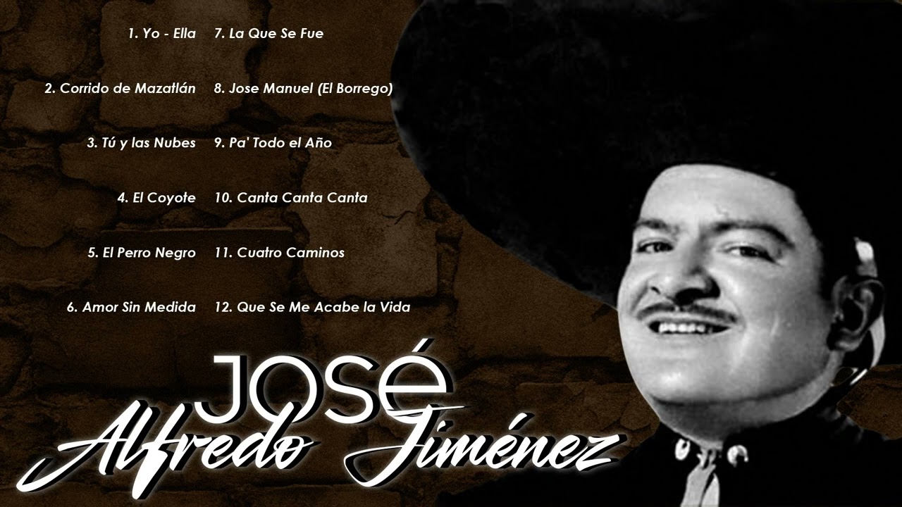 José Alfredo Jiménez y Banda El Recodo - Álbum Completo de Éxitos Inolvidables(Vol.2)