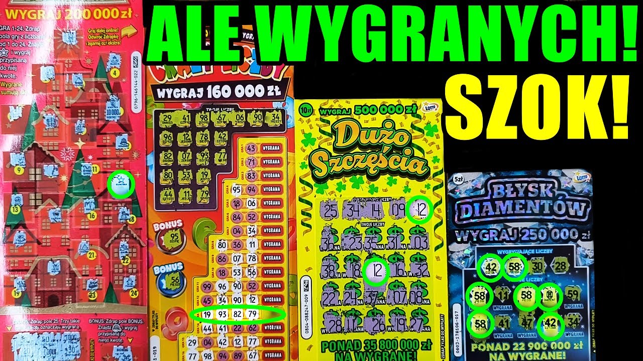 Zdrapki Lotto - SUPER WYGRANE ! SZOK ! PRAWIE WSZYSTKIE ZDRAPKI WYGRANE ! NAJLEPSZE ZDRAPKI 2026 ?