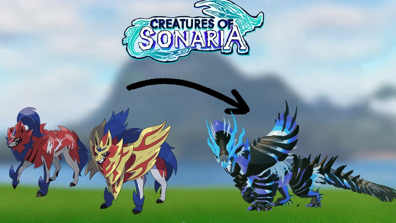 How to make Zamazenta in creatures of sonaria