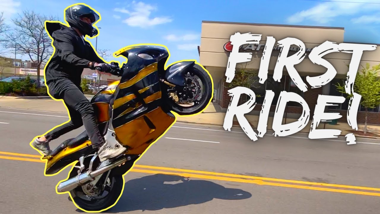 HAYABUSA STUNT BIKE!!!