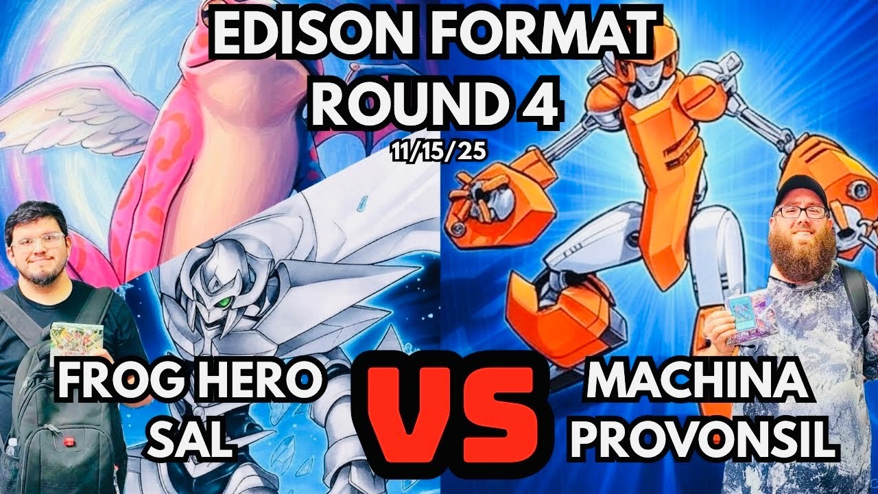 FROG HERO Vs MACHINA Edison Format Feature Match! ROUND 4