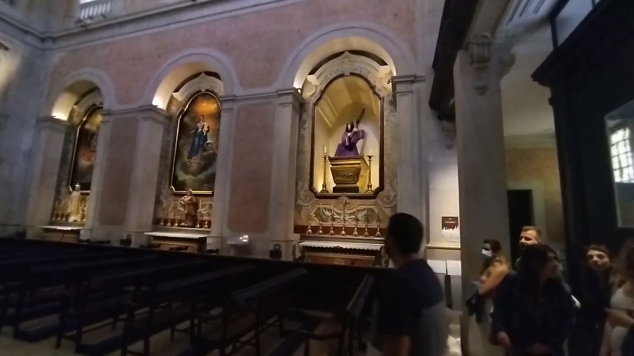 Interior da Igreja Nossa Senhora da Conceição  Velha (arredores da Praça do Comércio) Lx.  2-3-2022