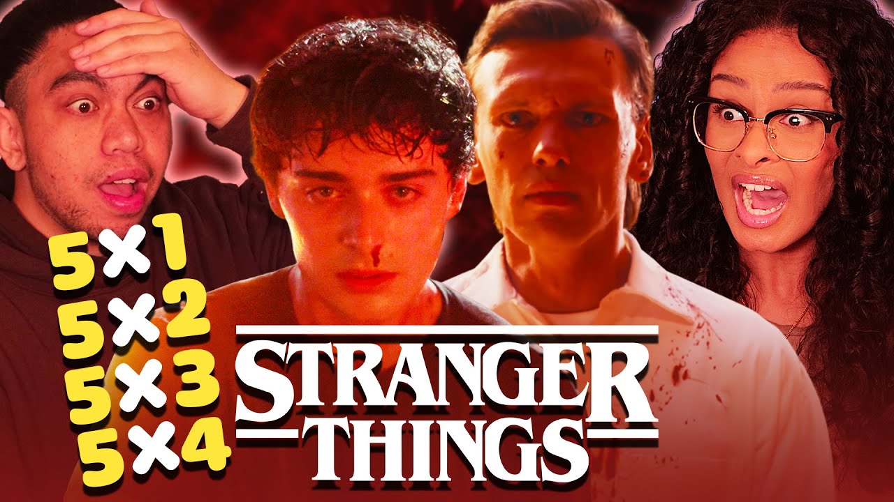 STRANGER THINGS SEASON 5 EPISODE 1 - 4 (VOL. 1) REACTION! IT'S WILLI-HIM BUYERS FROM NOW ON!