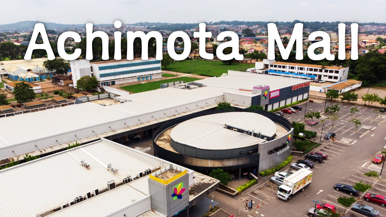 Achimota Mall (Retail Center) | Landmarks 4K | Aerial Ghana