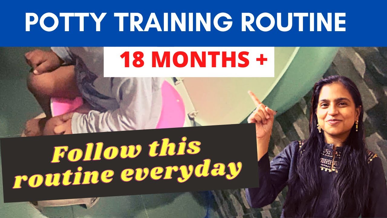 Potty Training Routine To Follow Everyday| Potty Training Tips|Toilet Training For 2 Year Olds