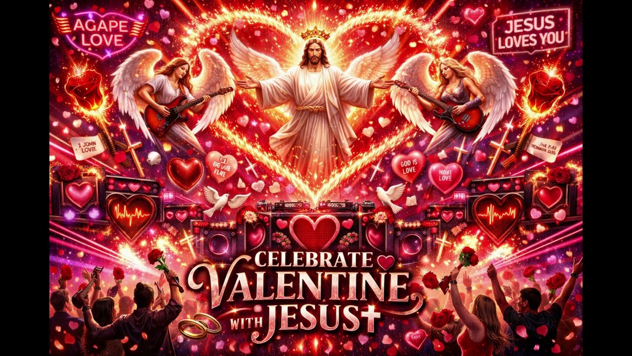 Celebrate Valentine With Jesus! (Massive Techno + Guitar Drop)