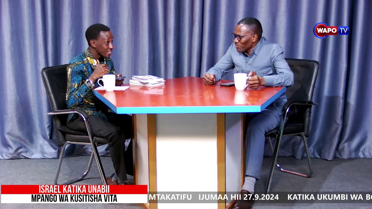 #LIVE: MEZA YA BUSARA| ISRAEL KATIKA UNABII  |   MPANGO WA KUSITISHA VITA