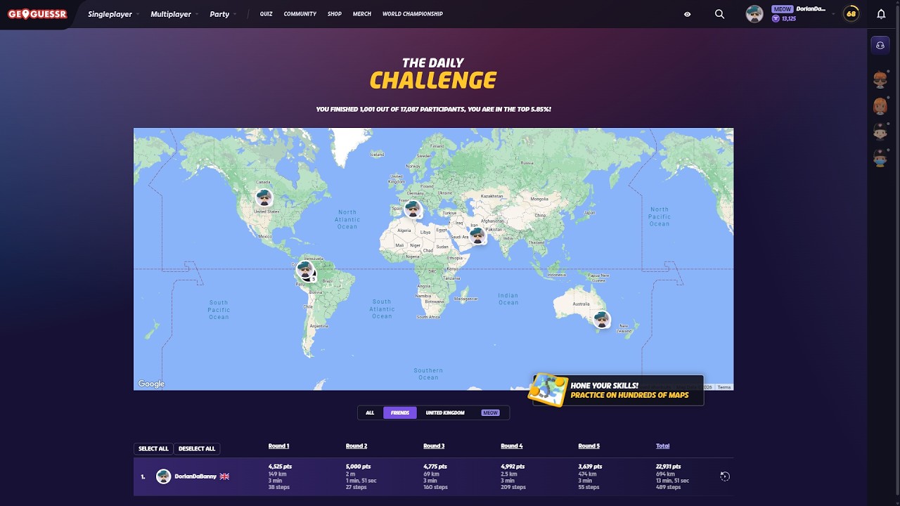 i didn't know this existed... | geoguessr daily challenge #137 (4/2/2026)