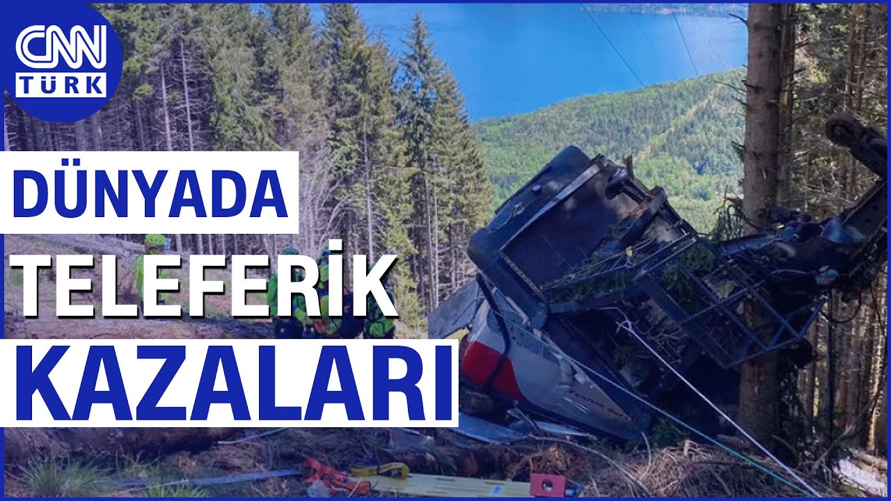 D&uuml;nyada Teleferik Kazaları! Fransa'da 20 Kişi, İtalya'da 14 Kişi &Ouml;lm&uuml;şt&uuml; #Haber