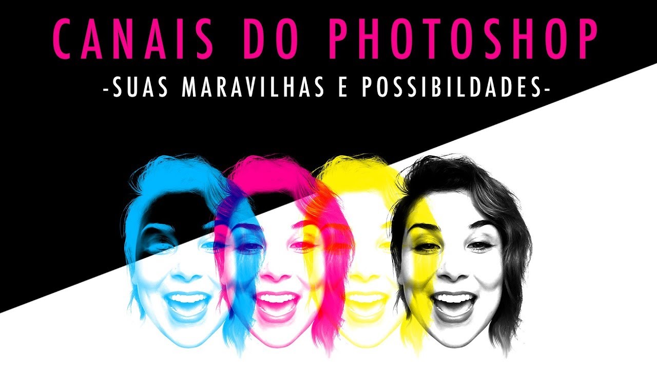 Canais do Photoshop - Suas maravilhas e possibilidades - Design Têxtil
