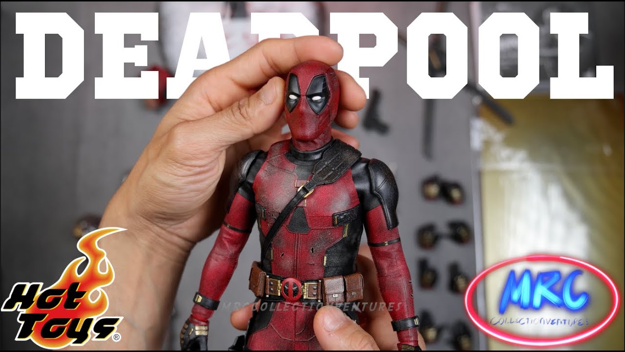 Hot Toys DEADPOOL BATTLING Version First 300pcs Quick Unboxing and Quick review!