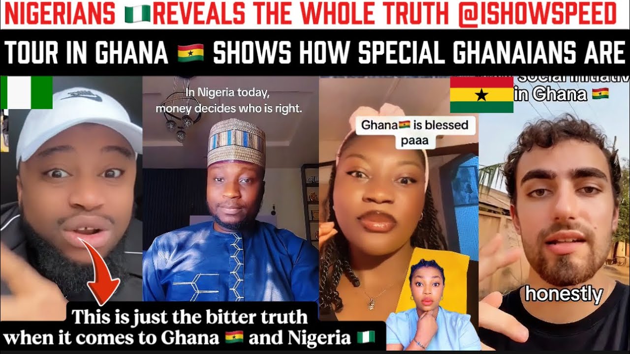 Nigerians Reveals The Whole Truth @ishowspeed tour in Ghana 🇬🇭 shows how special Ghanaians are 🇬🇭🇳🇬