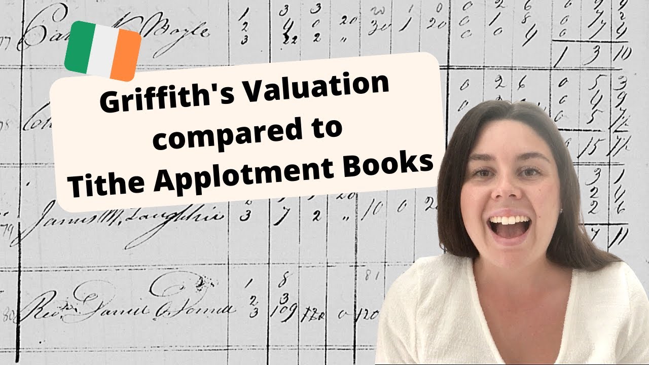 Mapping Irish Ancestors using the Tithe Applotment Books and BREAK Irish Brick Walls!