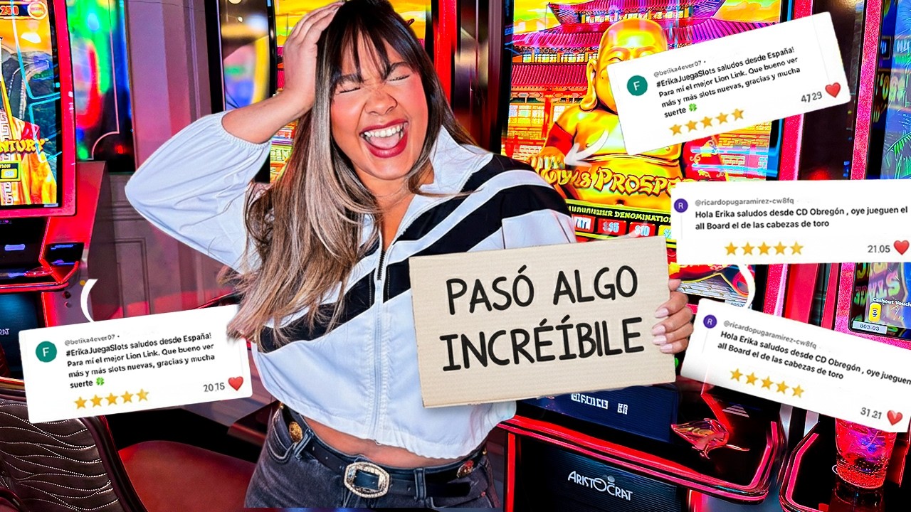 Estadísticamente IMPOSIBLE! Gané en CADA SLOT que me pidieron en el Casino!! 🎰