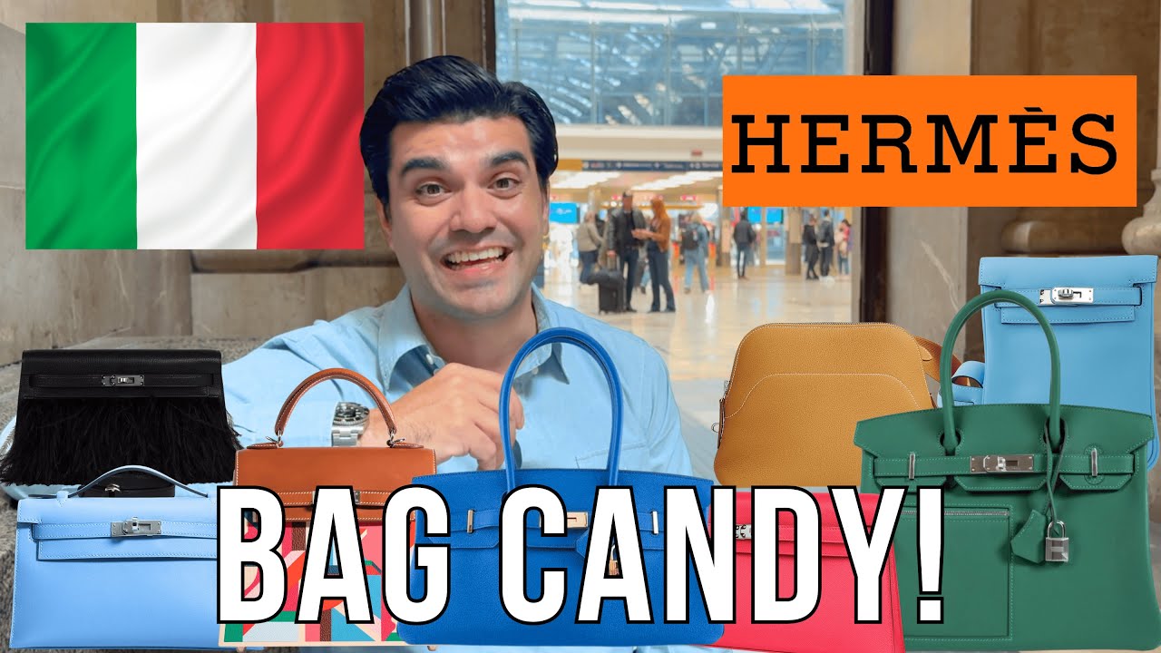 Муж-сумочка EP.130: сумка-конфетка от Hermès Milan Boutique, которую мы увидели и возжелали #муж-...