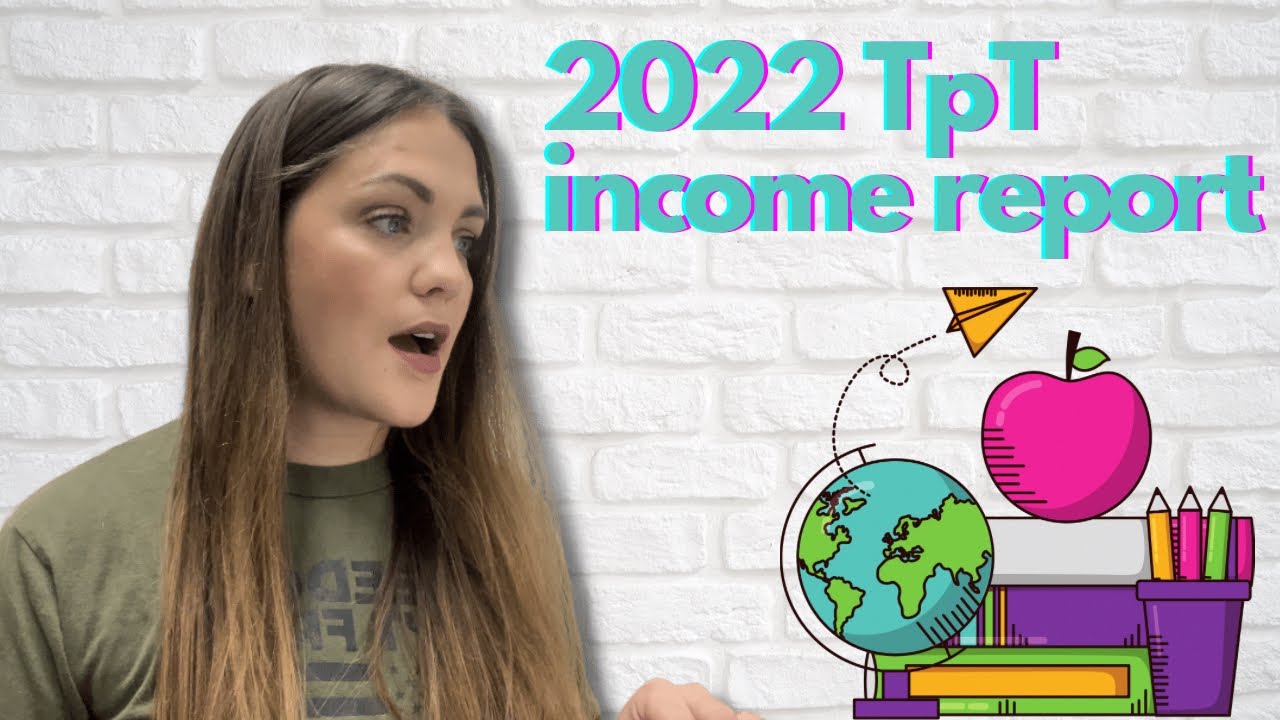 TPT 2022 Income Report for High School Social Studies Teacher