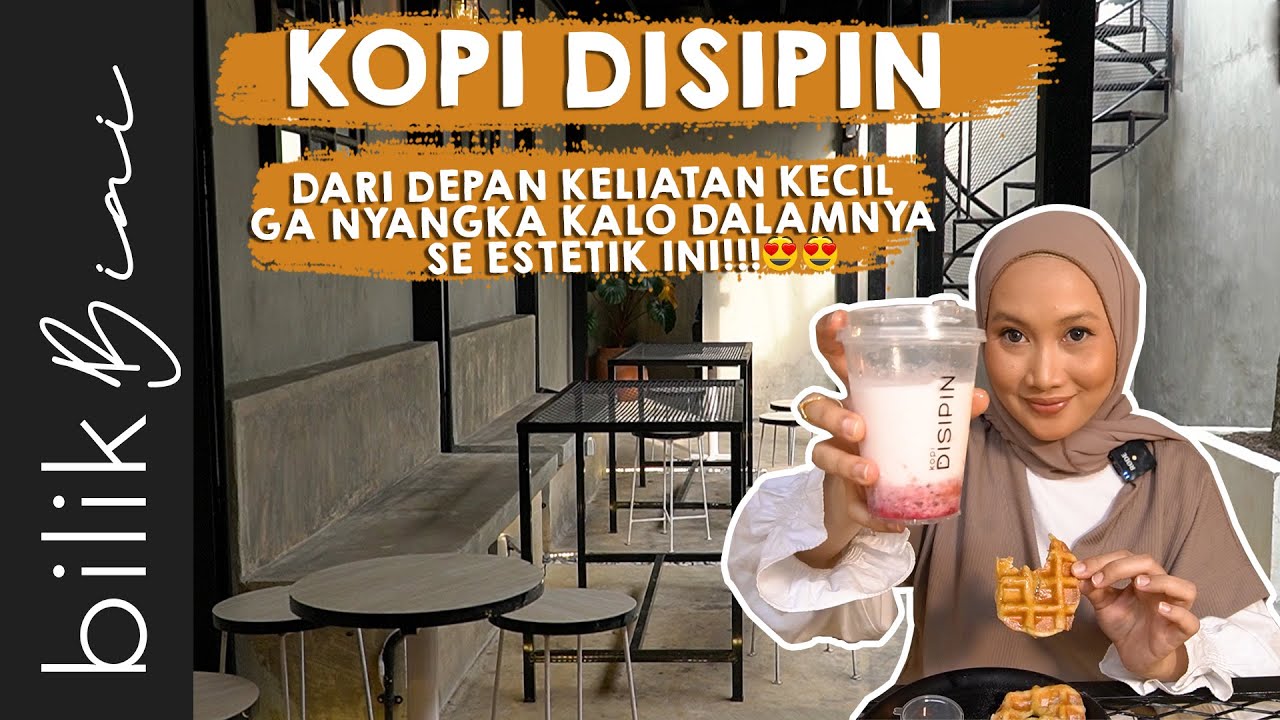 DARI DEPAN TERLIHAT KECIL NGGAK TAUNYA LUAS DAN ESTETIK | KOPI DISIPIN - Kuliner Jambi | Bilik Biai
