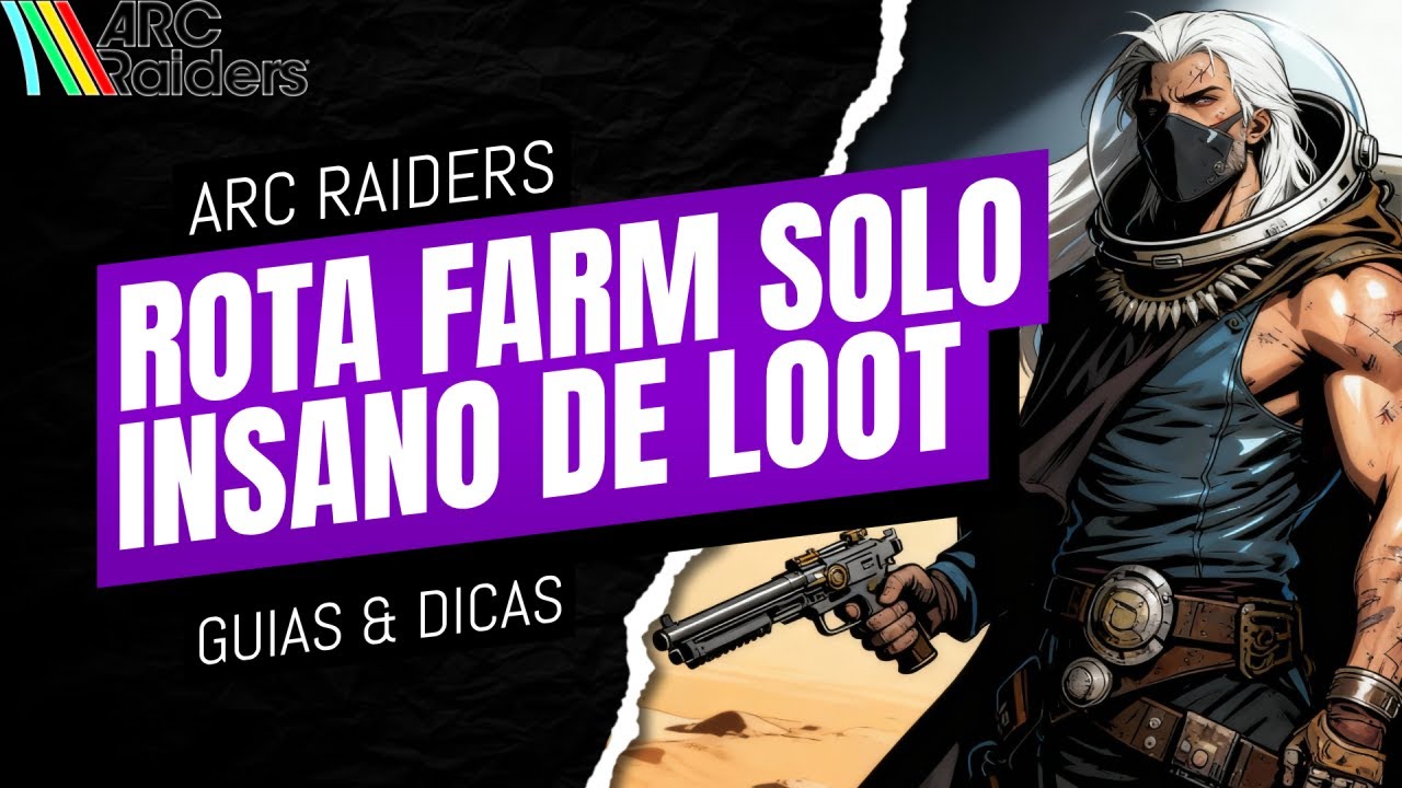 MELHOR ROTA DE FARM SOLO no ARC RAIDERS! 💥 CAIXAS de ARMA, GRANADAS e LOOT RARO! │ Arc Raiders
