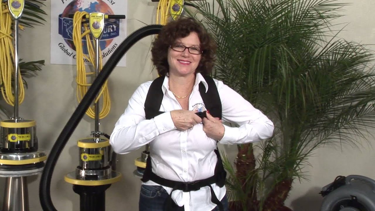 Mercury Floor Machines - ACE 10-Quart Backpack Vacuum Equipment Training Video