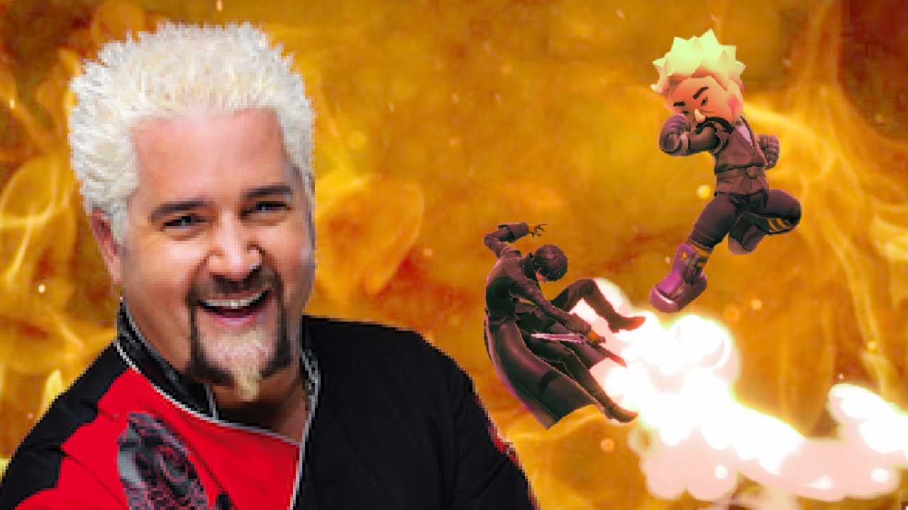Guy Fieri Takes His Car Back: A Smash Ultimate Mii Brawler Montage