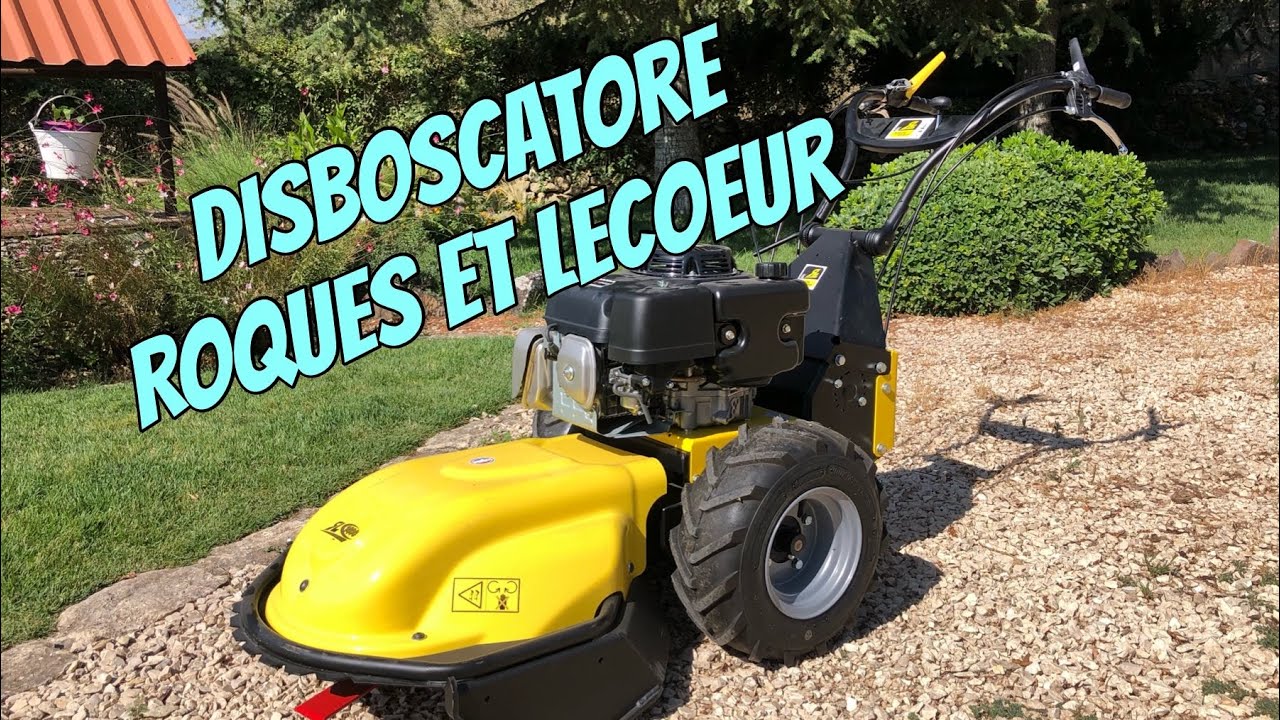 Disboscatore falciatrice Roques et Lecoeur RL1400 H Diff.  recensione tecnica