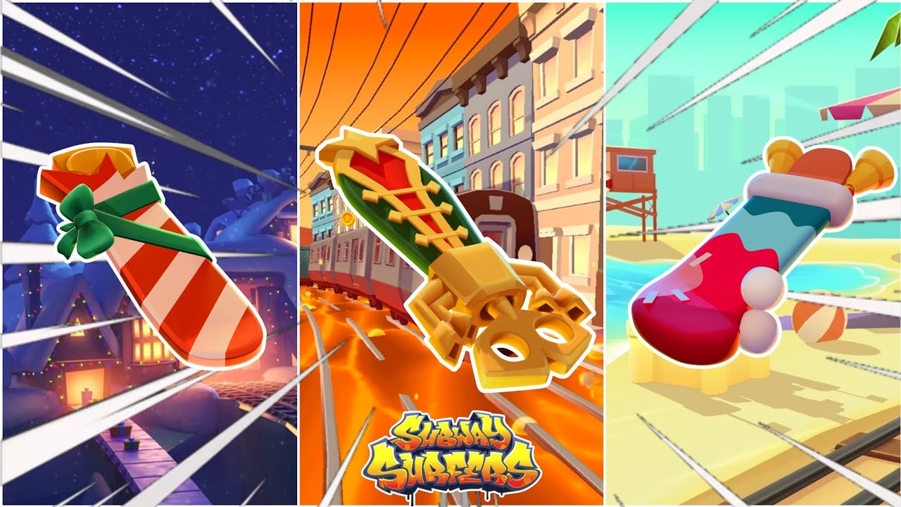 Subway Surfers | Desbloqueando Gadget Force e Jingle Dingle + Gameplay com elas e Shiny Surprise! 🎄