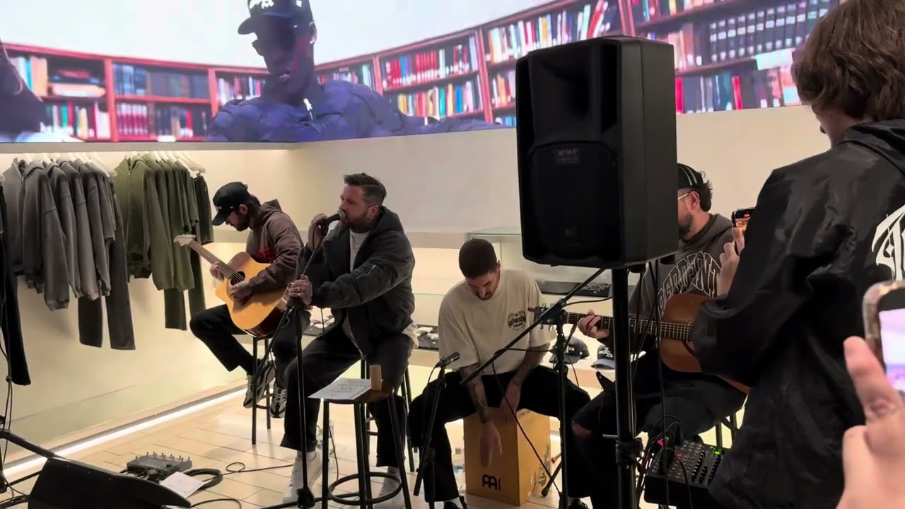 Let Go acoustic - Bury Tomorrow live at Represent Manchester 17/10/25