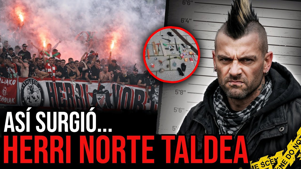 🔴 HERRI NORTE TALDEA: La Historia Prohibida de la Grada Más Radical de SAN MAMES