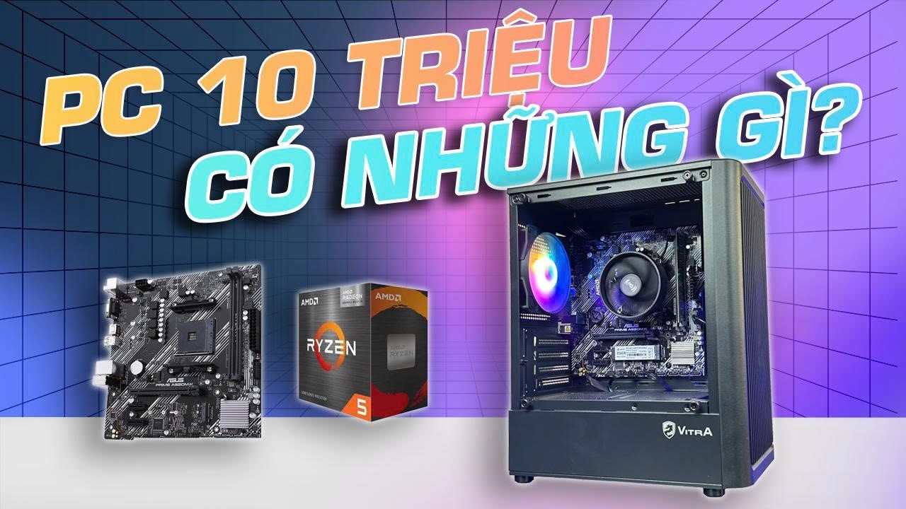 Review PC 10 Triệu D&ugrave;ng Ryzen 5 5500GT: Hiệu Năng C&oacute; Thật Sự Hời?