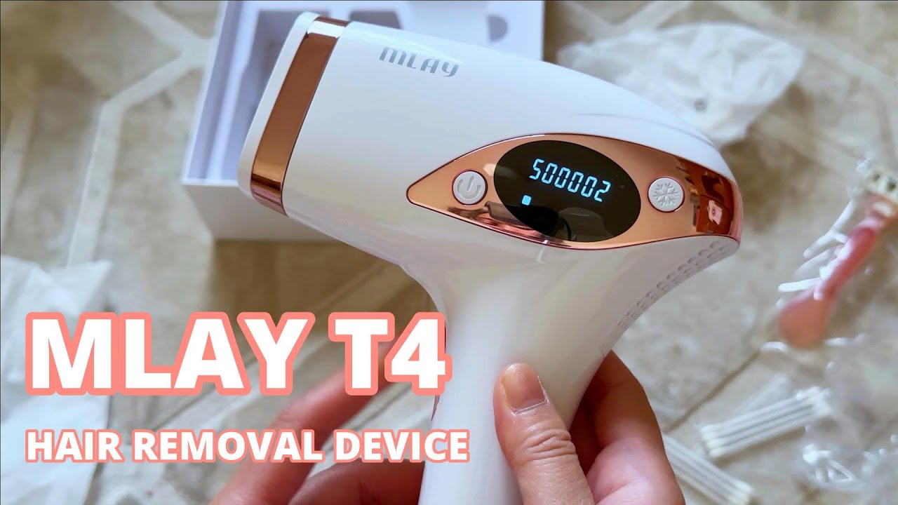 UNBOXING MLAY T4 ICE COLD IPL EPILATOR + HOW TO USE