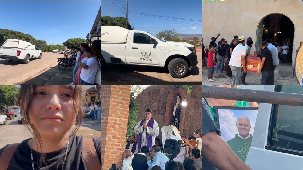 despedimos al padre Macrin después de su muerte 😭💔🕊️