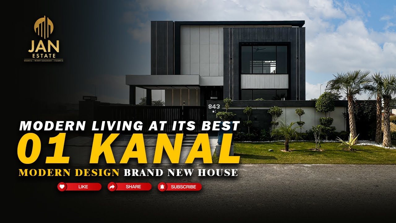 Modern Living At Its Best 01 Kanal Luxury Design House For Sale In DHA Lahor