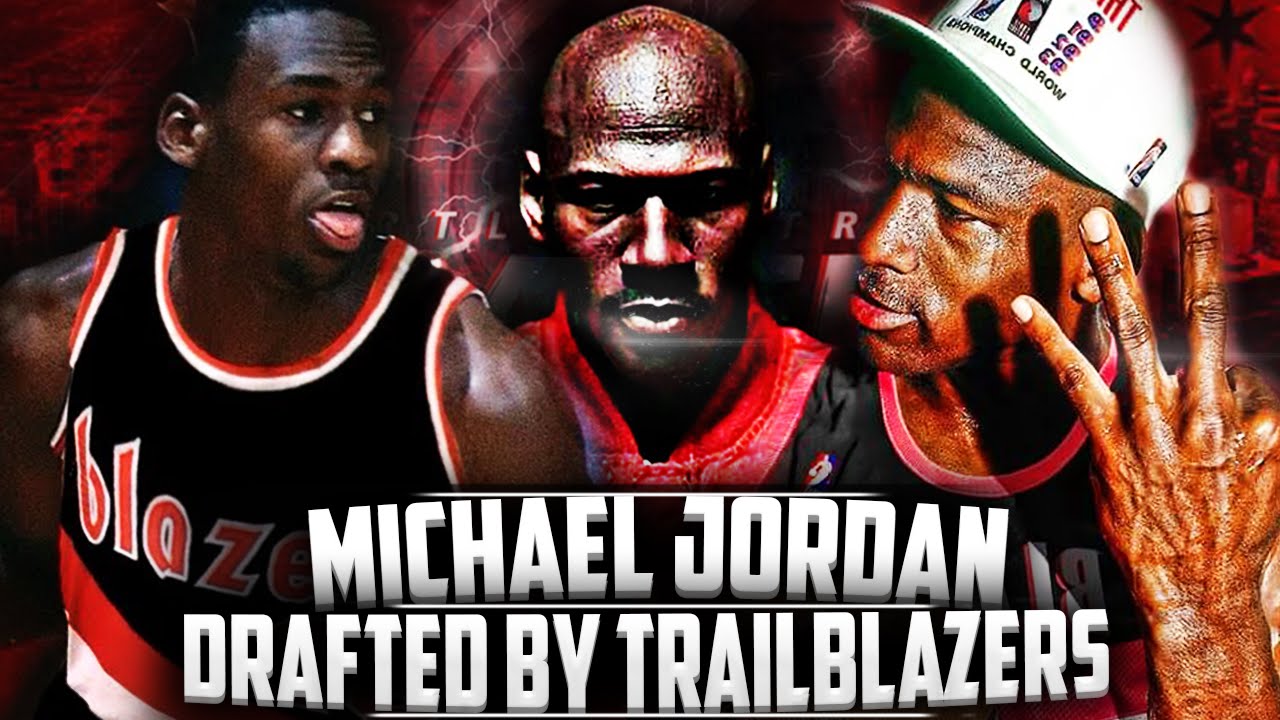 What If - Michael Jordan Went To The Trailblazers In The 1984 NBA Draft?