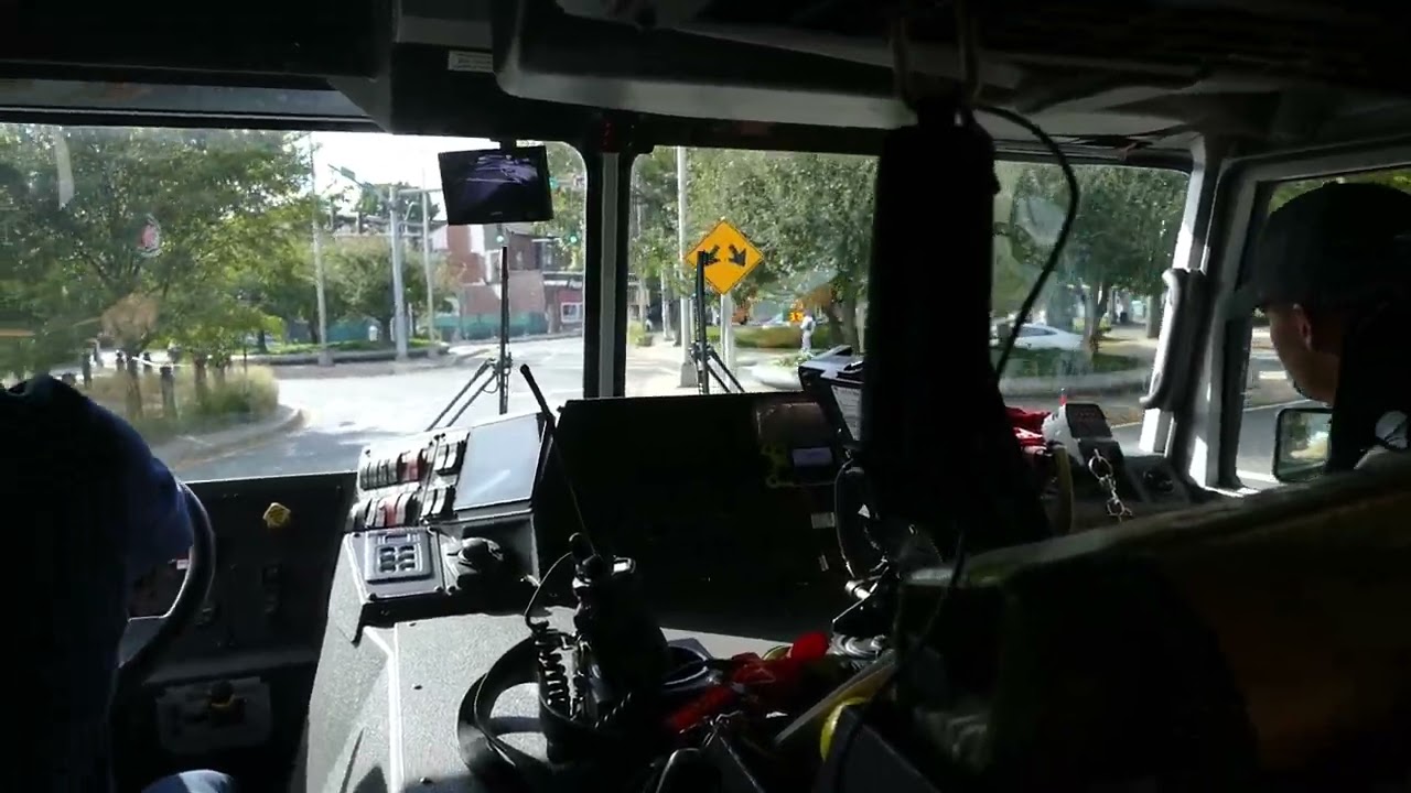 An afternoon riding with New Haven Engine 4