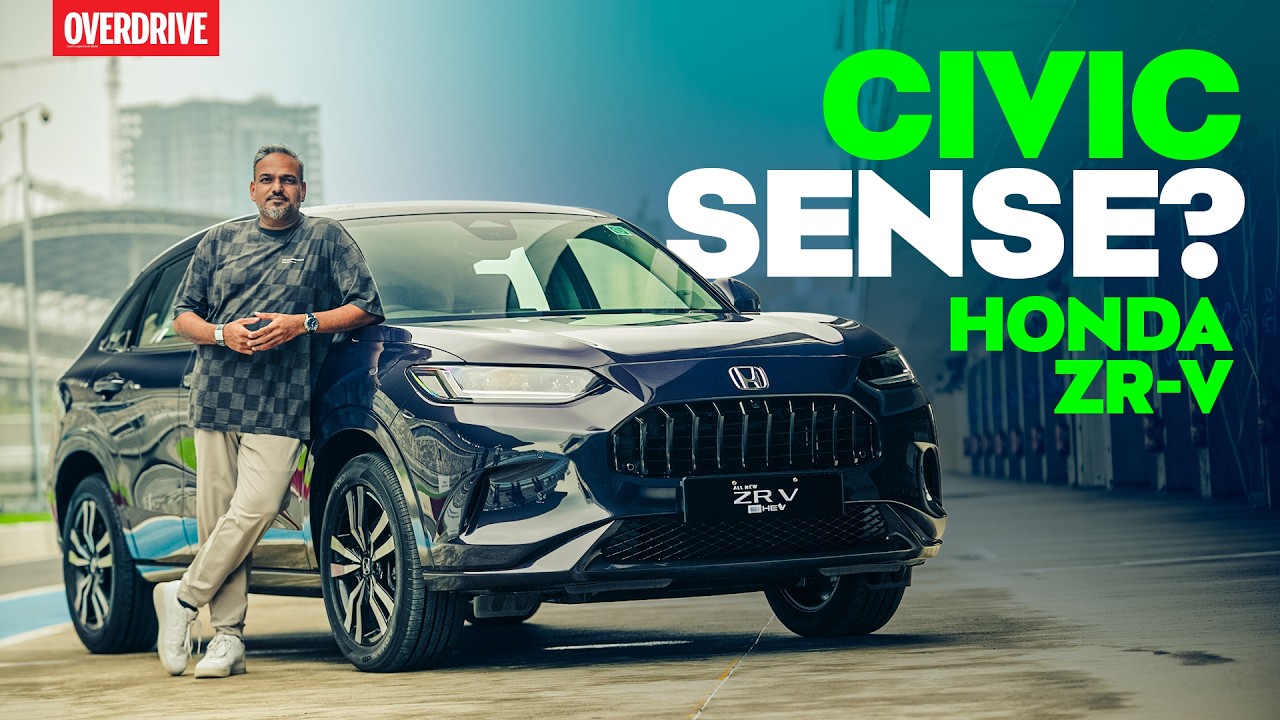 Первый тест-драйв Honda ZR-V: стоит ли этот гибридный кроссовер 5 миллионов рупий? | OVERDRIVE