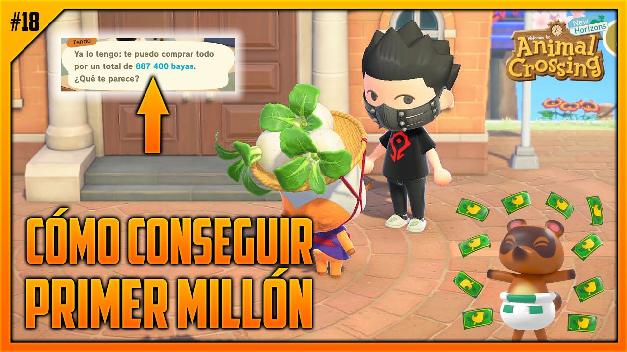 CÓMO CONSEGUIR TU PRIMER MILLÓN 💰 $1.000.000, FÁCIL EP. 18 | ANIMAL CROSSING NEW HORIZONS