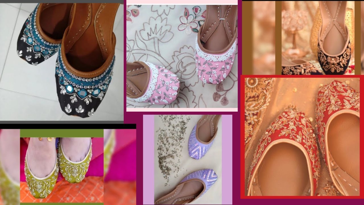 New fancy khussa designs 2022