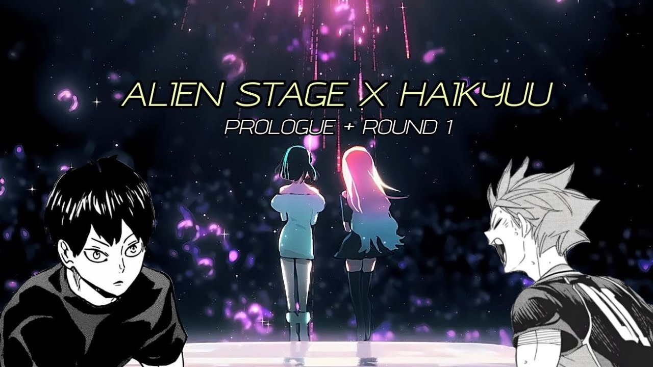 ALIEN STAGE X HAIKYUU TEXTS ||Prologue + R O U N D 1 (kagehina?)