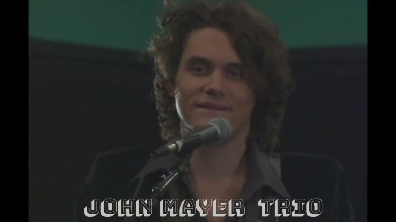 Rare Studio Session With JOHN MAYER Trio