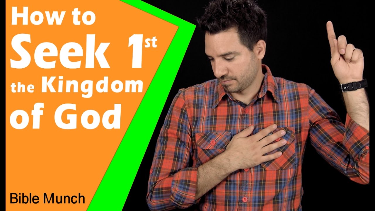 Seek First the Kingdom of God | How to Put God First | Matthew 6 33 & Haggai 1 | Bible Devotional