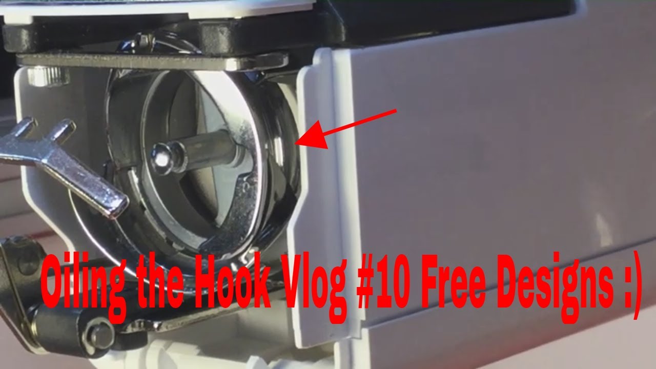 Oiling the Hook Brother PR1055x | Vlog #10 | Freedesigns  #oilingthehook, #freedesigns, #pr1055x
