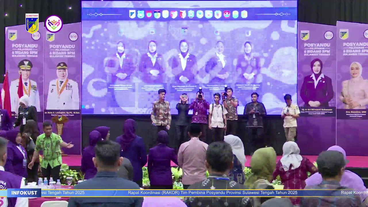Rapat Koordinasi (RAKOR) Tim Pembina Posyandu Provinsi Sulawesi Tengah Tahun 2025