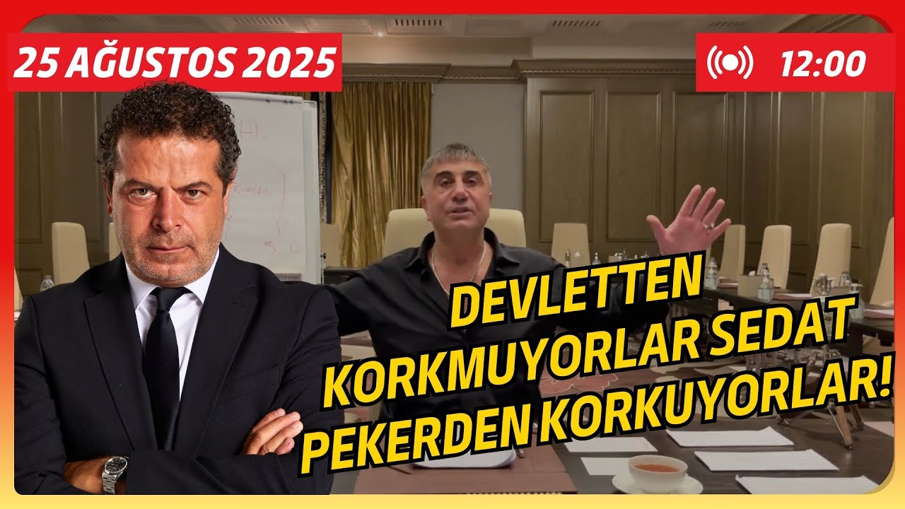 DEVLETİN VEREMEDİĞİ KORKUYU SEDAT PEKER'İN VERİYOR OLMASI ÜZERİNE BİRAZ KONUŞMALIYIZ!