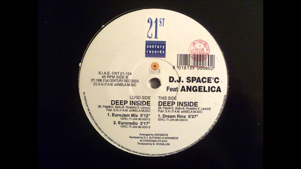 D.J. Space'C feat. Angelica - Deep Inside