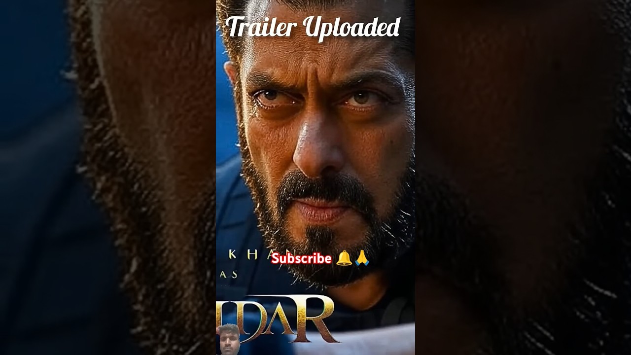 Sikandar - Official Trailer #salmankhan #bollywood #action #movie #ytshorts