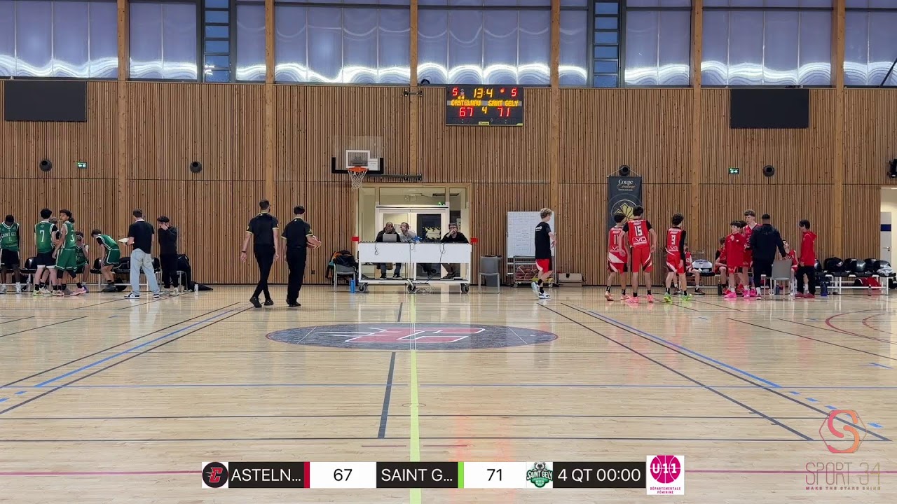 #basket U15RM CASTELNAU VS CTC MTP ST GELY