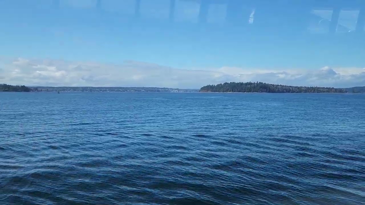 King County Water Taxi Vashon Island to Seattle