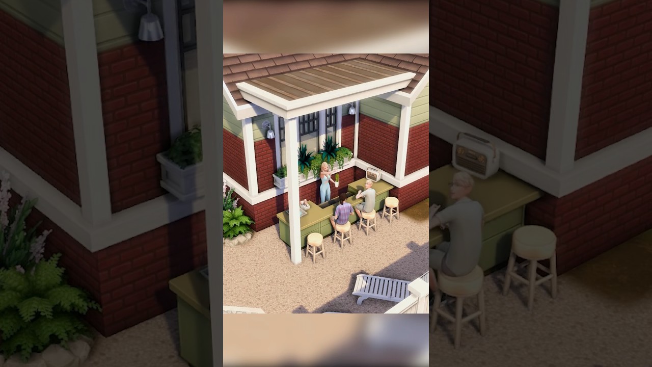 🏡Suburban Style Home for BFF Household | No CC | The Sims 4 Stop Motion #thesims4 #sims4