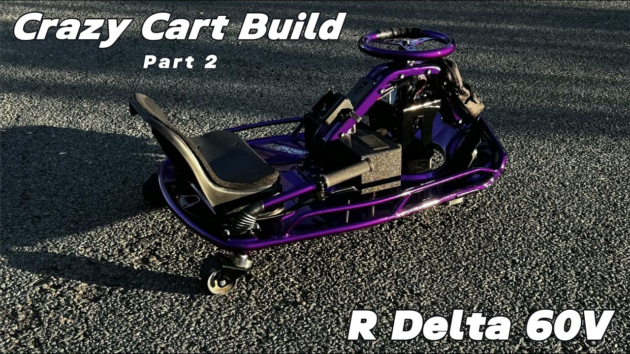 60+ KM/H Crazycart build part 2