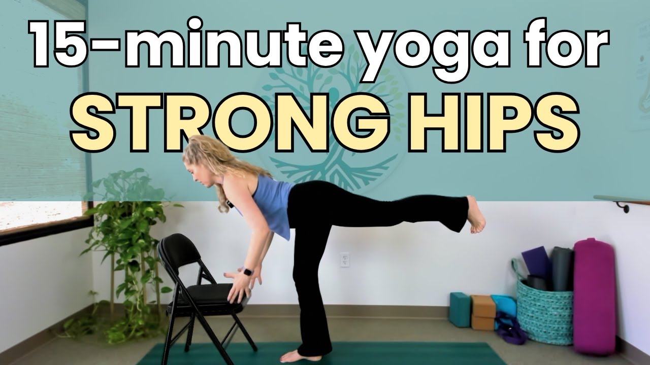 Strengthen your hips & improve your balance with yoga!